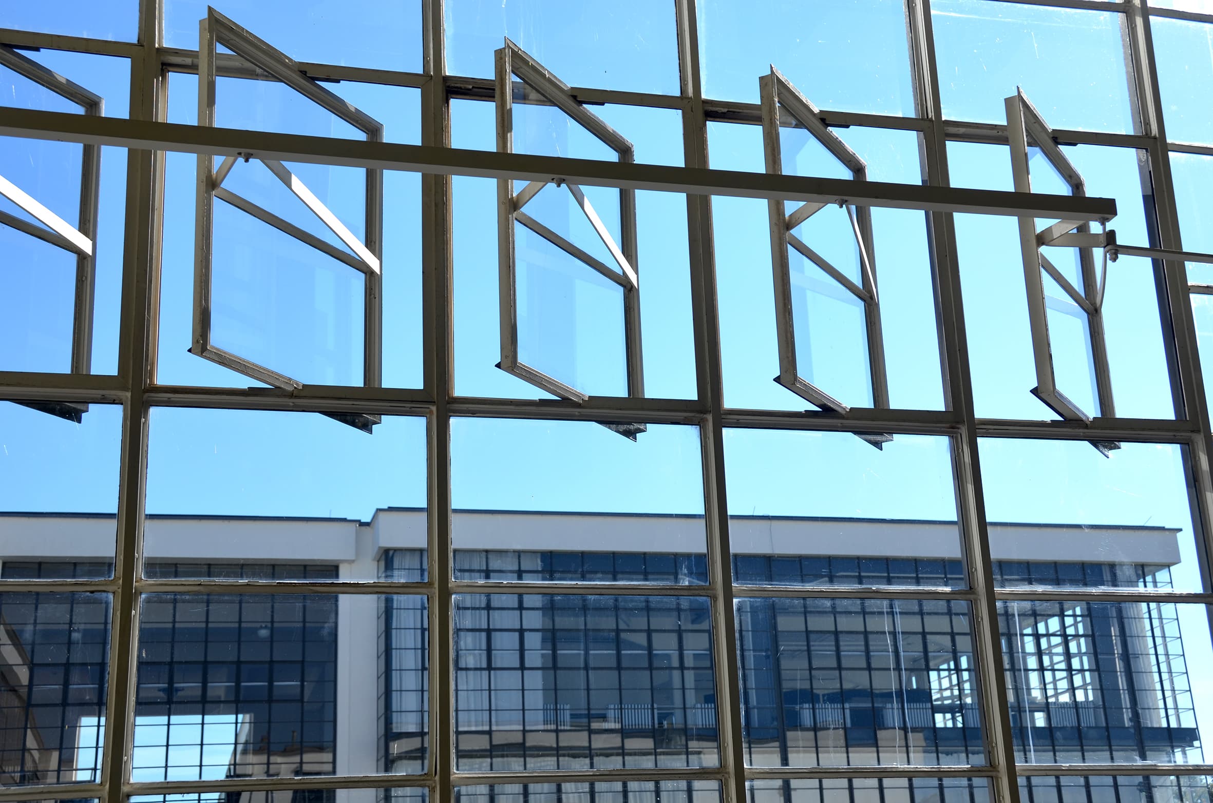 Fenster im Bauhaus