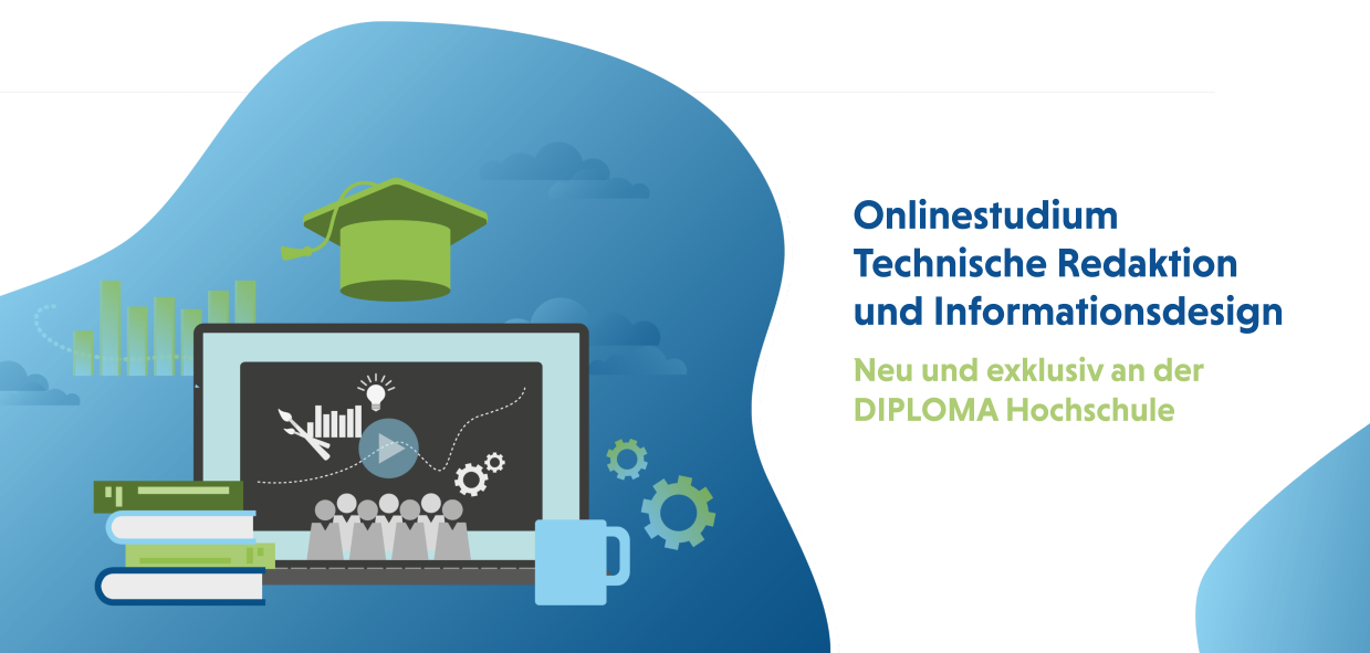Titelbild Onlinestudium Technische Redaktion und Informationsdesign DIPLOMA Hochschule