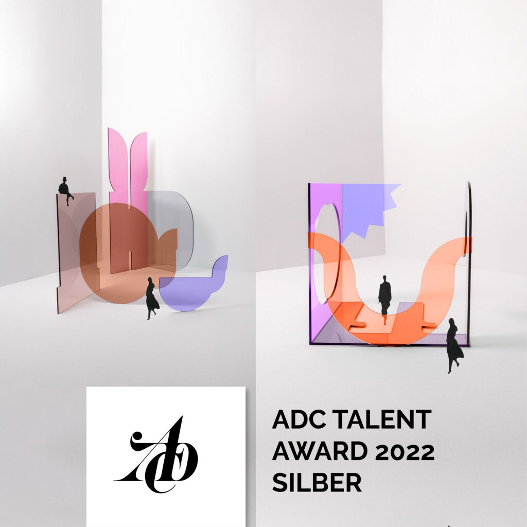 Masterarbeit von Nina Heidtkamp beim ADC Talent Award 2022 mit Silber ausgezeichnet