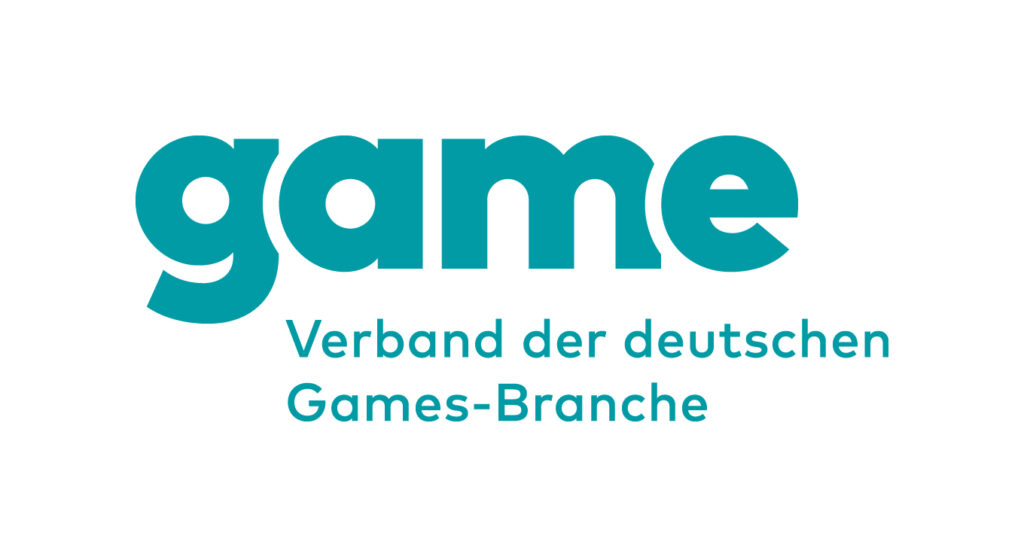 Schriftzug: game - Verband der deutschen Games-Branche