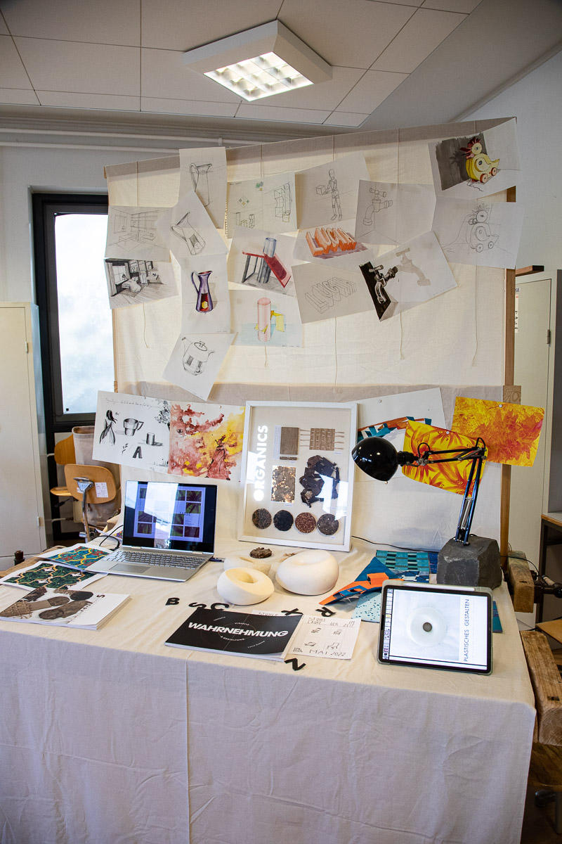 Ausstellungsstücke auf der Craft Design Werkschau