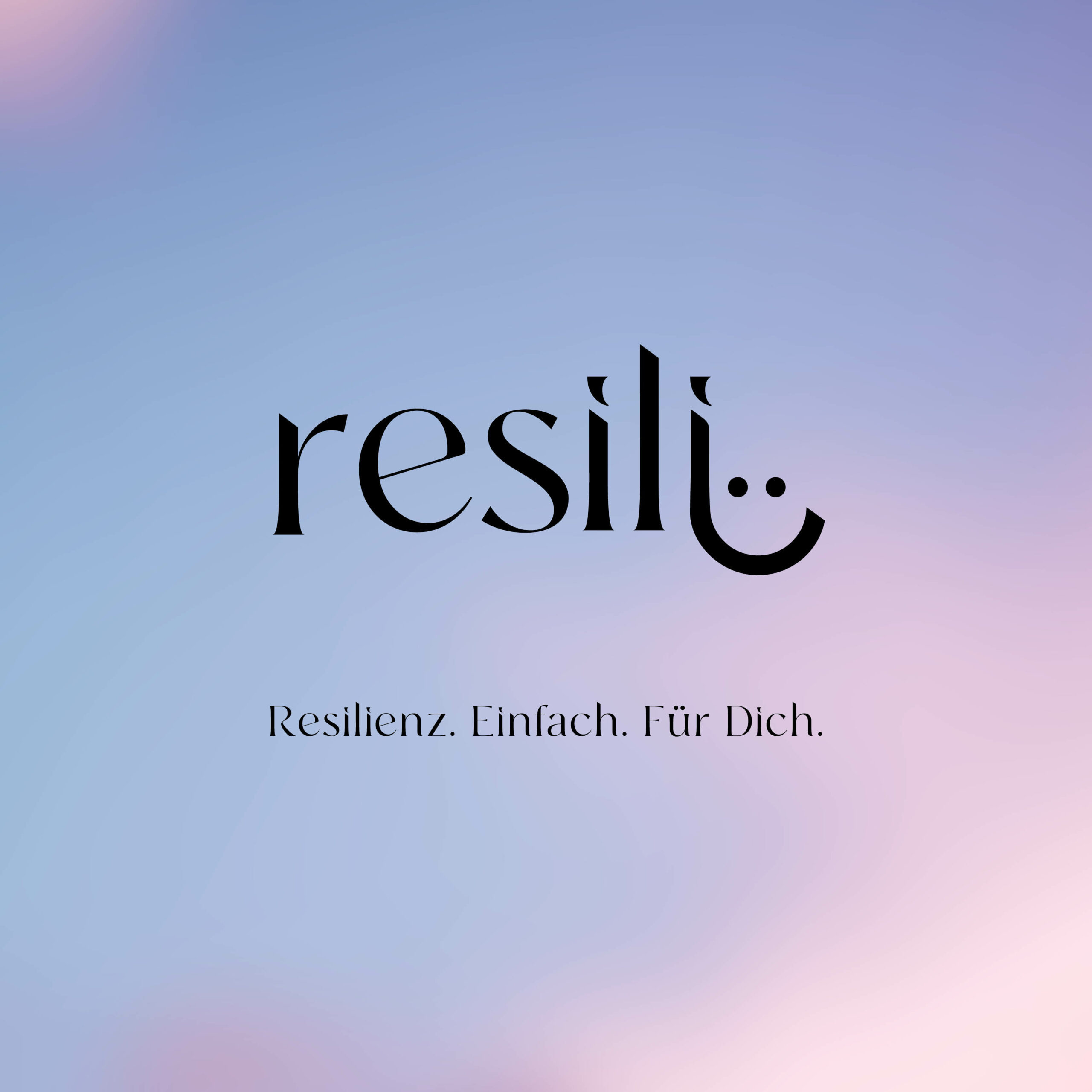 Logo Schriftzug "resili" - Resilienz. Einfach. Für Dich.
